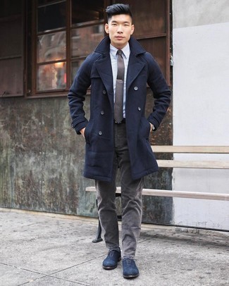 Beige Lederuhr kombinieren – 15 Herren Outfits kalt Wetter