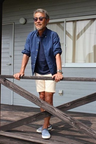 Beige Leinen Shorts kombinieren – 11 Herren Outfits