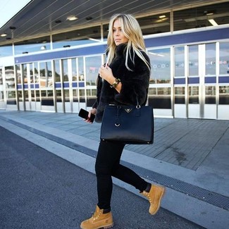 Beige Nubuk flache Stiefel mit einer Schnürung kombinieren – 31 Damen Outfits