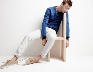 Beige Leinenschuhe kombinieren – 20 Herren Outfits