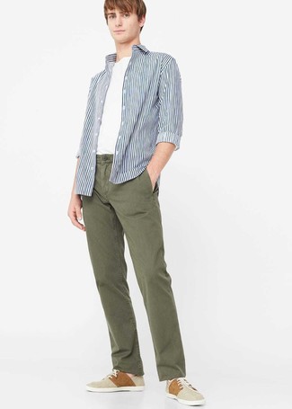 Beige Leinenschuhe kombinieren – 20 Herren Outfits