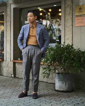 Welche Slipper mit beige Polo Pullovers zu tragen – 14 Herren Outfits