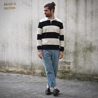 Welche Slipper mit beige Polo Pullovers zu tragen – 14 Herren Outfits