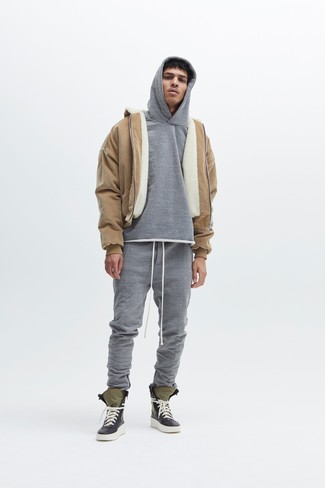 Beige Lammfelljacke kombinieren – 57 Herren Outfits