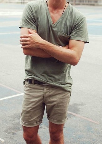 Beige Shorts kombinieren – 753+ Herren Outfits