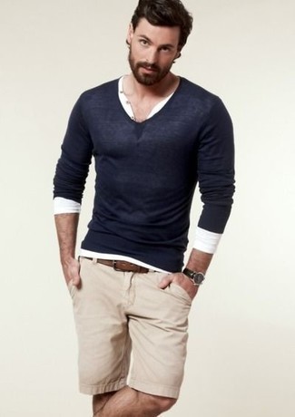 Beige Shorts kombinieren – 753+ Herren Outfits
