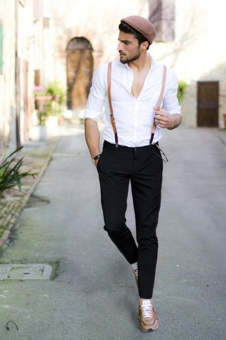 Beige Hosenträger kombinieren – 38 Herren Outfits