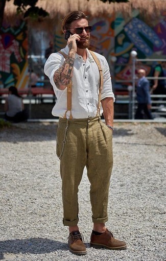 Beige Hosenträger kombinieren – 38 Herren Outfits