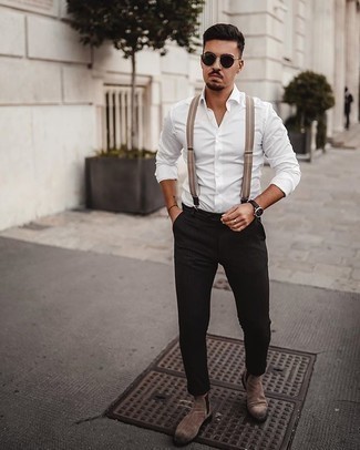 Beige Hosenträger kombinieren – 38 Herren Outfits