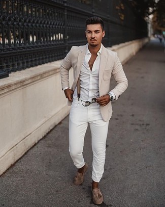 Beige Hosenträger kombinieren – 38 Herren Outfits