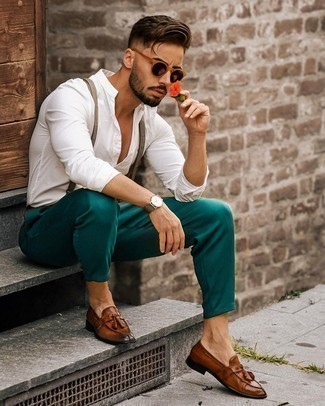 Beige Hosenträger kombinieren – 38 Herren Outfits