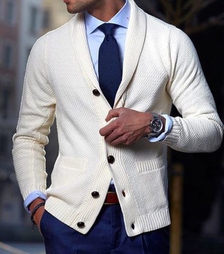 Beige Pullover kombinieren – 314 Elegante Herren Outfits