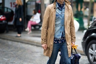 Beige Trenchcoat kombinieren – 606+ Herren Outfits