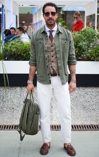 Welche Jeans mit beige Weste zu tragen – 52 Herren Outfits