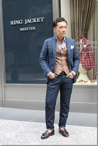Welche Jeans mit beige Weste zu tragen – 52 Herren Outfits