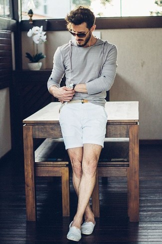 Beige geflochtenen Segeltuchgürtel kombinieren – 67 Herren Outfits