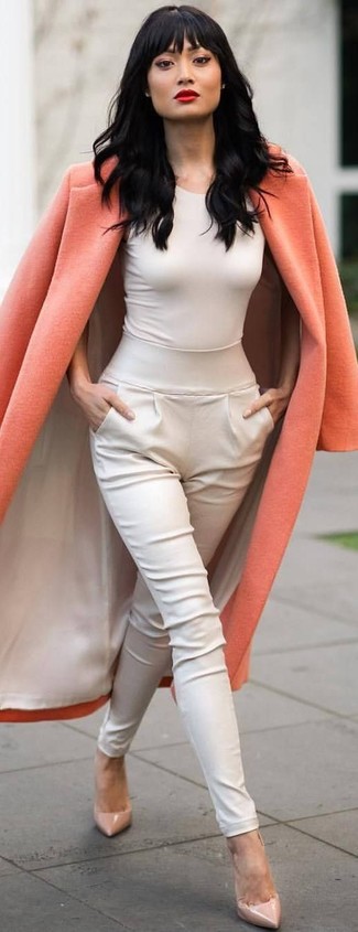 Wie Karottenhose mit Pumps zu kombinieren – 52 Damen Outfits warm Wetter