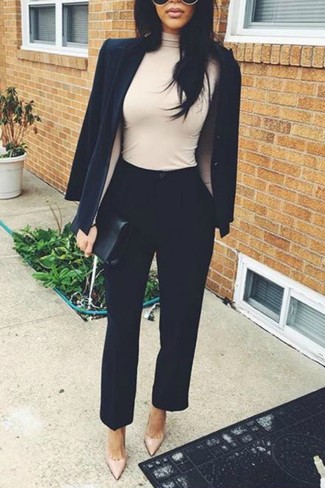 Wie Karottenhose mit Pumps zu kombinieren – 111 Damen Outfits
