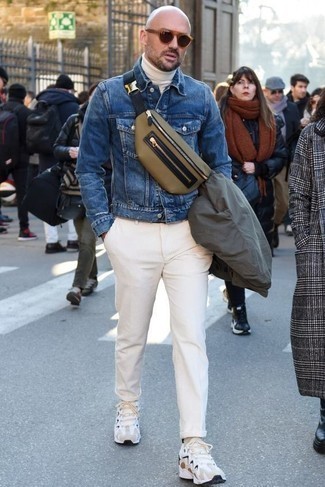 Dunkeltürkise Bauchtasche kombinieren – 38 Herren Outfits