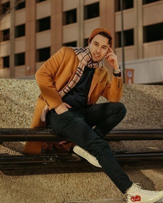 Rotbraune Mütze kombinieren – 320 Herren Outfits