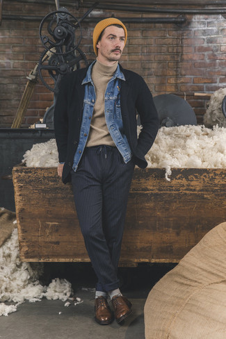 Rotbraune Mütze kombinieren – 320 Herren Outfits