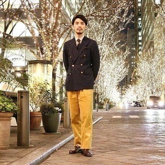Rotbraune Anzughose aus Cord kombinieren – 71 Herren Outfits