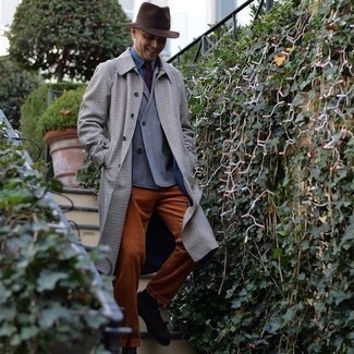 Rotbraune Anzughose aus Cord kombinieren – 71 Herren Outfits