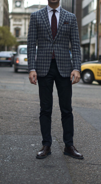 Welche Businesshemden mit rotbrauner Derby Schuhe zu tragen – 814+ Herren Outfits