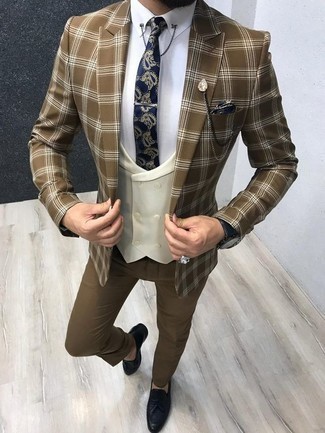 Welche Westen mit rotbrauner Anzughose zu tragen – 83 Herren Outfits
