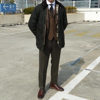 Welche Westen mit rotbrauner Anzughose zu tragen – 83 Herren Outfits