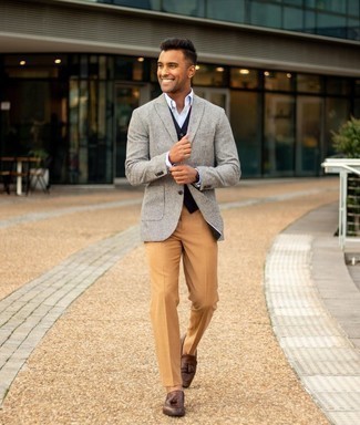 Welche Westen mit rotbrauner Anzughose zu tragen – 83 Herren Outfits