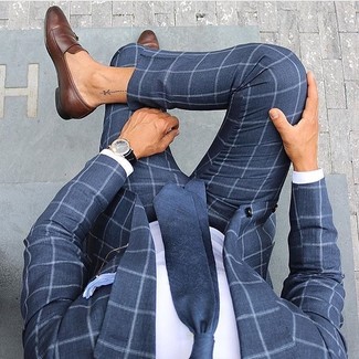 Welche Anzüge mit rotbrauner Slipper zu tragen – 1263+ Herren Outfits