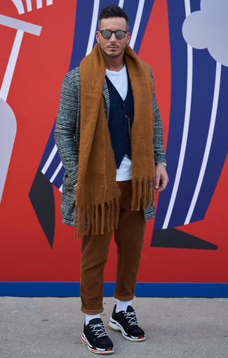 Rotbraunen Schal kombinieren – 347 Herren Outfits