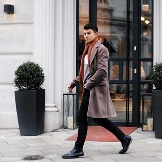 Rotbraunen Schal kombinieren – 347 Herren Outfits