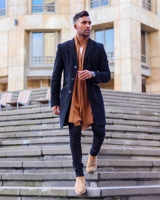 Rotbraunen Schal kombinieren – 347 Herren Outfits