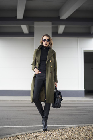 Wie Rollkragenpullover mit Stiefeletten zu kombinieren – 396 Damen Outfits