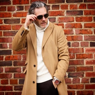 50 Jährige: Wie Rollkragenpullover mit Anzughose zu kombinieren – 108 Herren Outfits