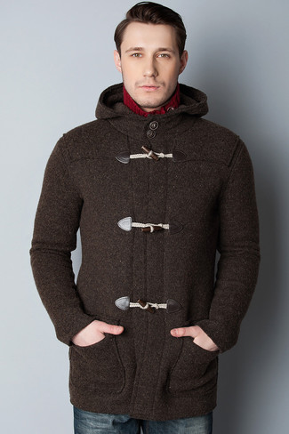 Wie Rollkragenpullover mit Düffelmantels zu kombinieren – 55 Herren Outfits