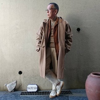 Wie Rollkragenpullover mit Düffelmantels zu kombinieren – 55 Herren Outfits