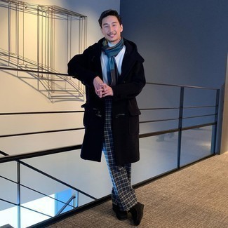 Wie Rollkragenpullover mit Düffelmantels zu kombinieren – 55 Herren Outfits