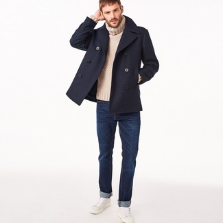 Wie Rollkragenpullover mit Jeans zu kombinieren – 2000+ Herren Outfits