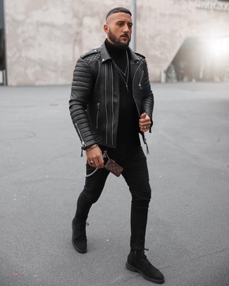 Wie Rollkragenpullover mit Jeans zu kombinieren – 2000+ Herren Outfits