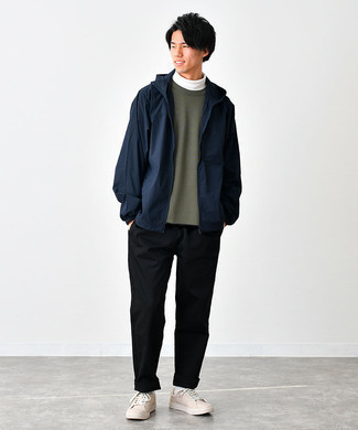 Wie Rollkragenpullover mit Windjacke zu kombinieren – 53 Herren Outfits