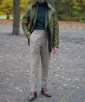 Wie Rollkragenpullover mit Windjacke zu kombinieren – 53 Herren Outfits