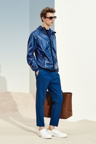 braune Shopper Tasche aus Leder von Jimmy Choo