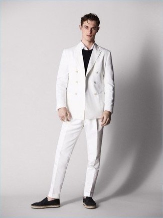 weißer Anzug von Lardini