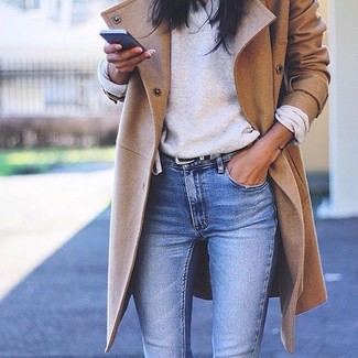 Pullover mit einem V-Ausschnitt kombinieren – 228 Damen Outfits