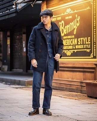 Vertikal gestreifte Chinohose kombinieren – 762+ Herren Outfits