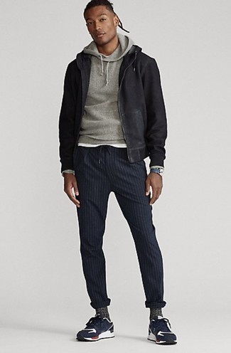 Vertikal gestreifte Chinohose kombinieren – 762+ Herren Outfits