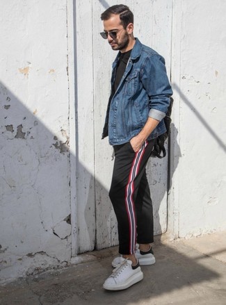 Vertikal gestreifte Chinohose kombinieren – 762+ Herren Outfits